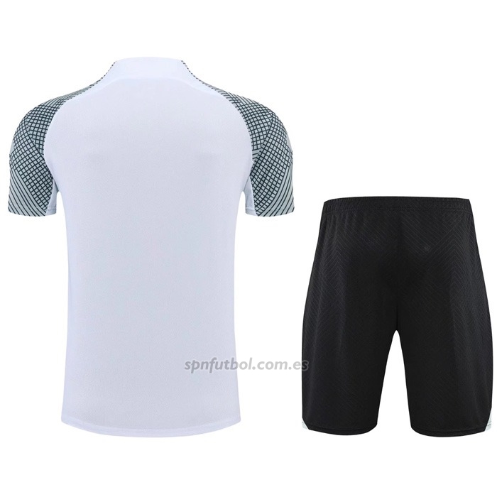Chandal del Liverpool Manga Corta 2022-2023 Blanco - Pantalon Corto